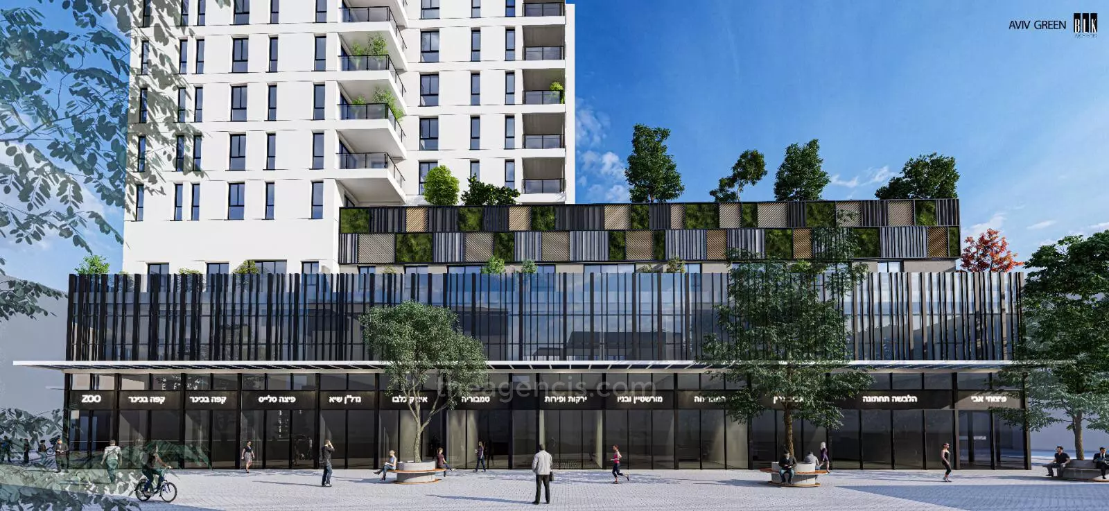 Departamento 4 habitaciones Netanya Kikar 513-IBL-44