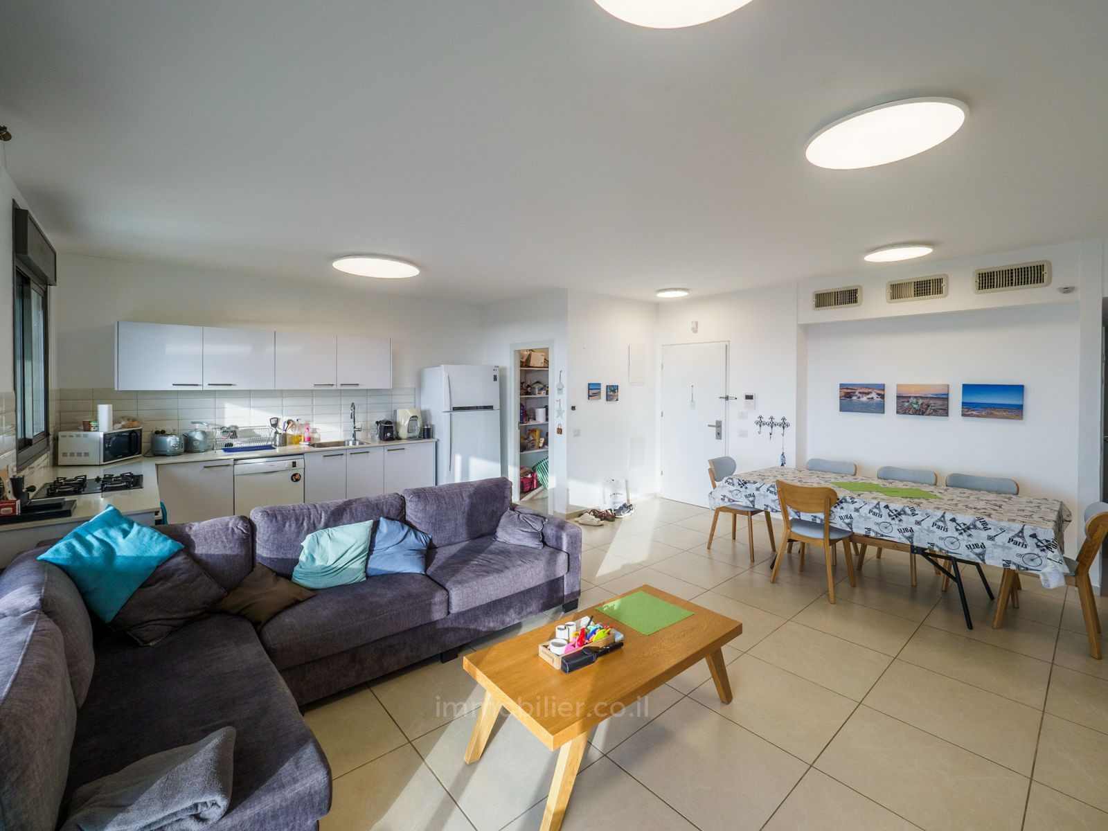 Quartier résidentiel Akhziv - belle vue mer - bel appartement 5 pieces