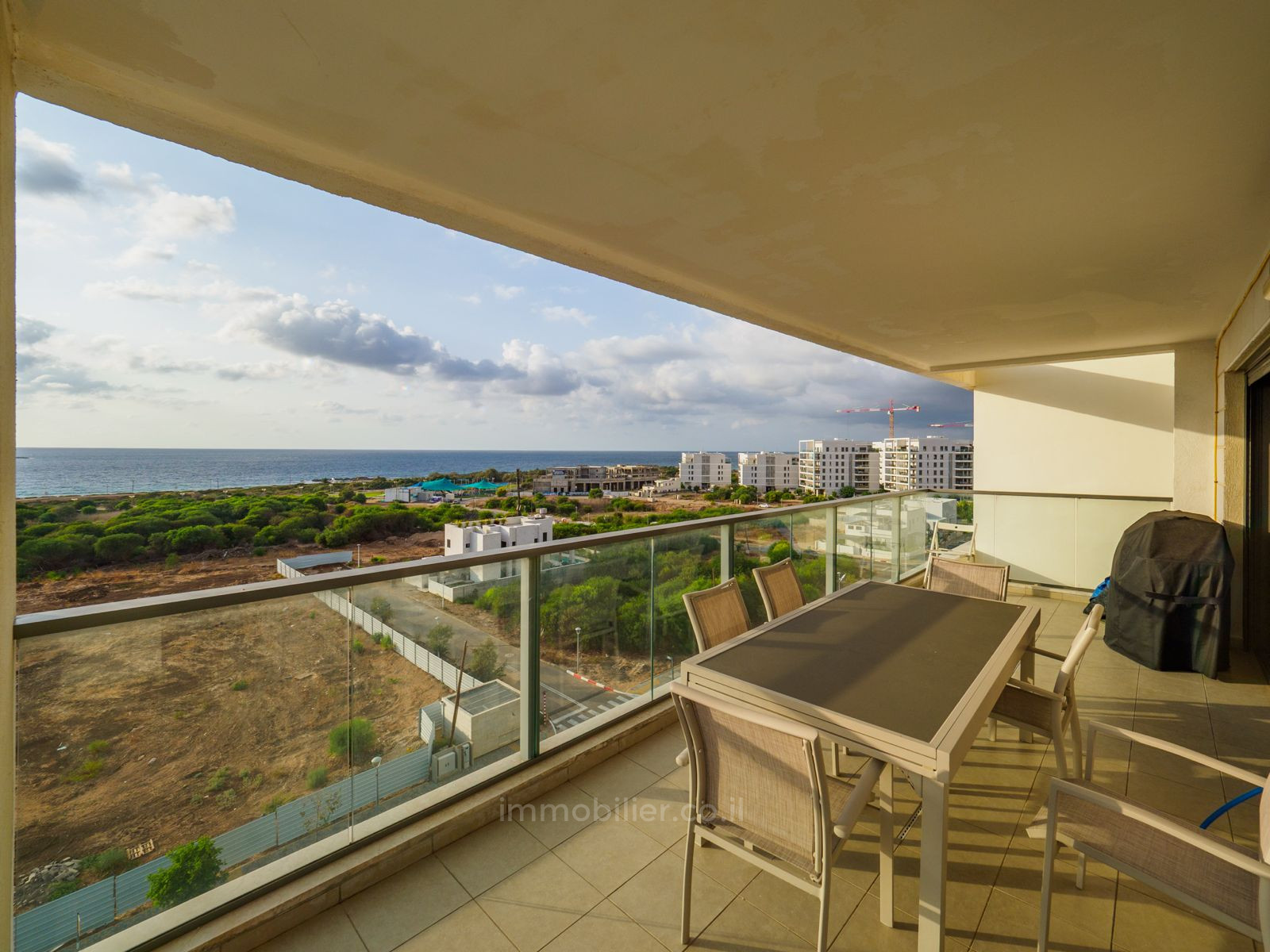 Quartier résidentiel Akhziv - belle vue mer - bel appartement 5 pieces