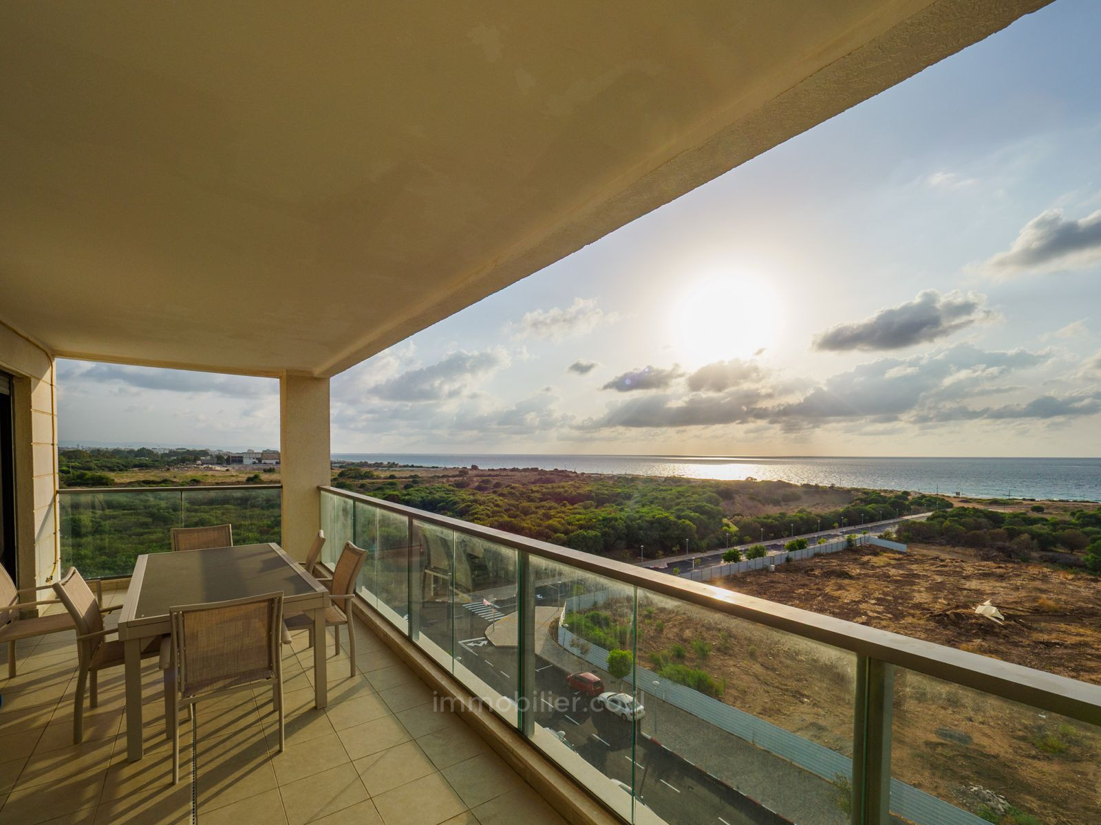 Quartier résidentiel Akhziv - belle vue mer - bel appartement 5 pieces