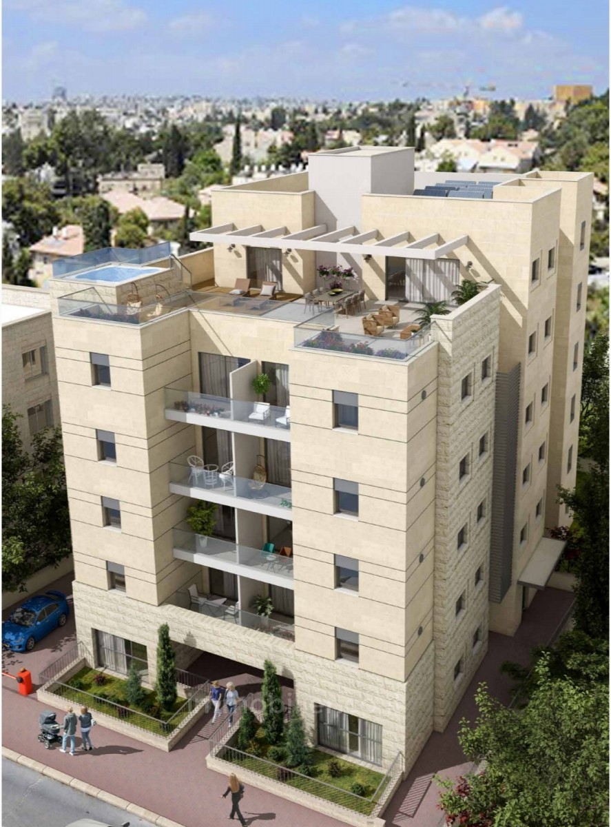 Apartment 5 Rooms Jerusalem Baka 524-IBL-25
