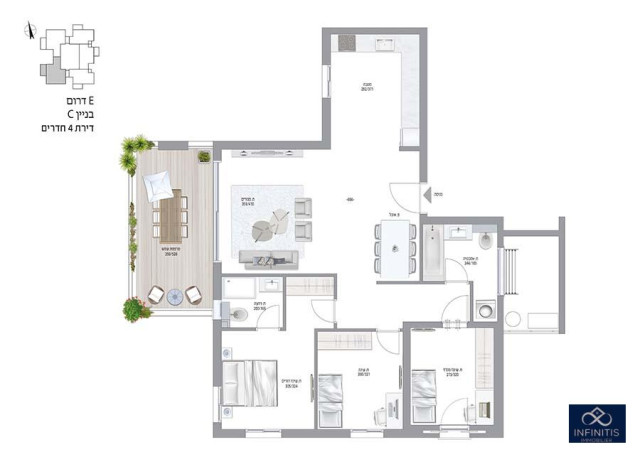 Nuovo progetto Appartamento Netanya
