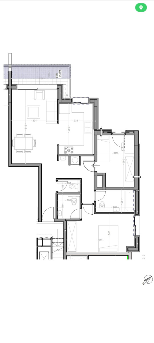 Wohnviertel Renove au coeur de kiryat moche