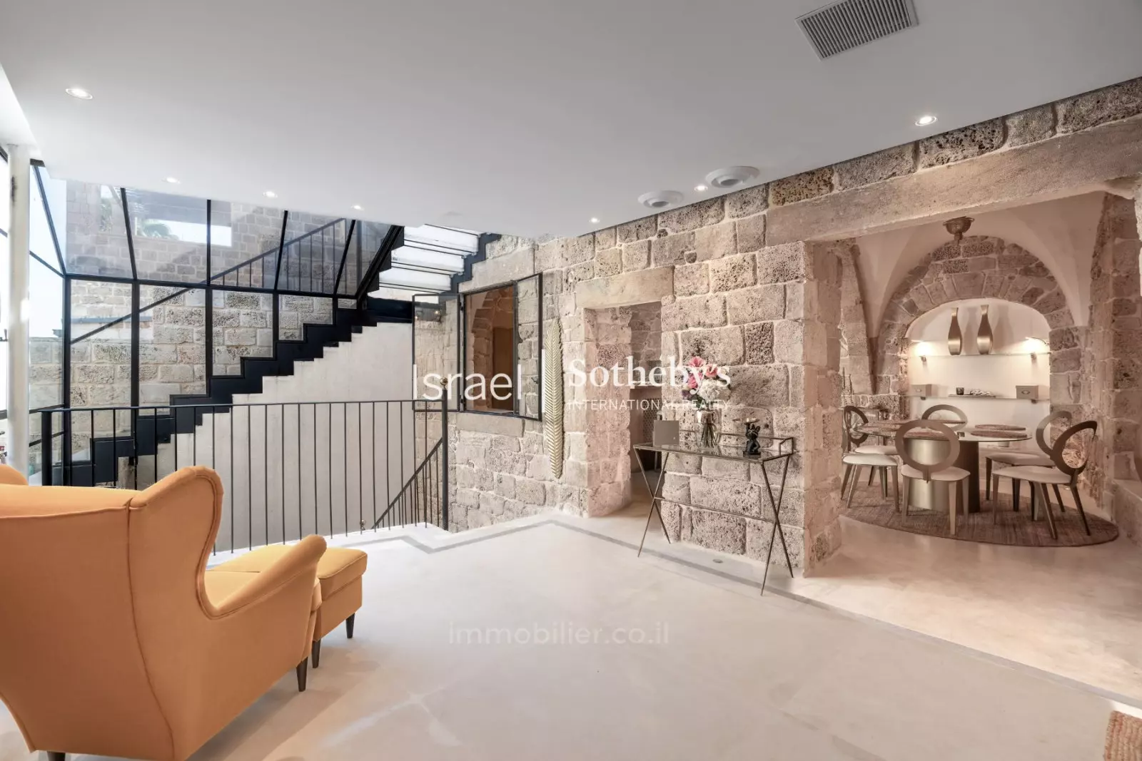 Livello del giardino 4 stanze Tel Aviv Yafo centro storico 651-IBL-61