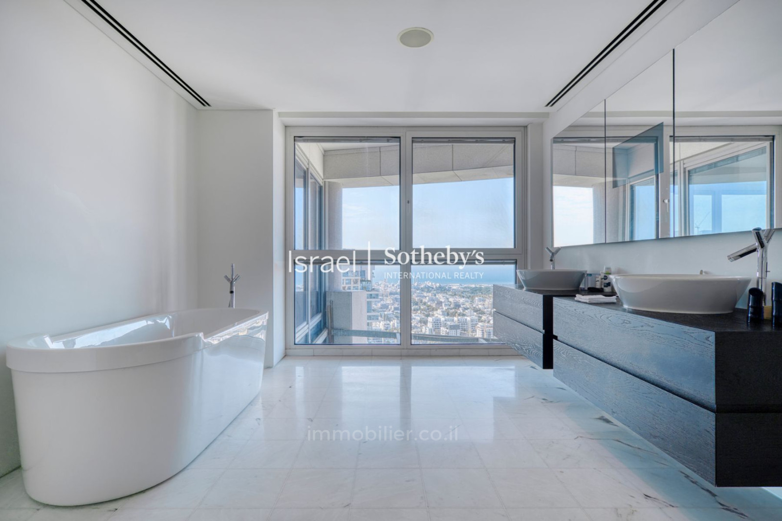 Wohnquartier Appartement luxueux avec vue sur la mer dans les yoo towers au parc tzameret