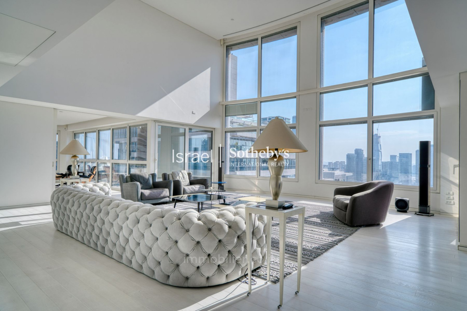 Wohnquartier Appartement luxueux avec vue sur la mer dans les yoo towers au parc tzameret