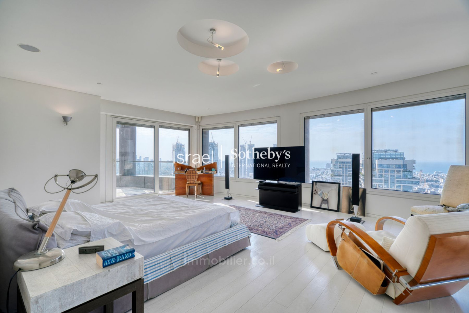 Wohnquartier Appartement luxueux avec vue sur la mer dans les yoo towers au parc tzameret