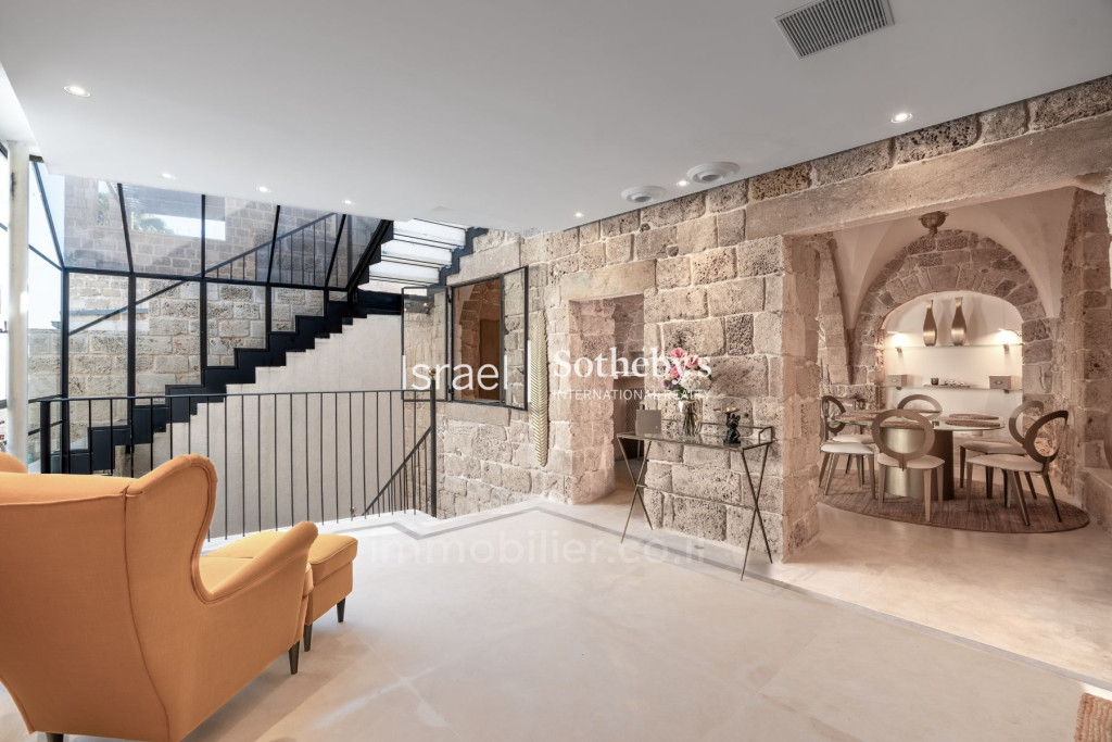 Dzielnica mieszkaniowa Maison privee de style marocain dans un batiment ottoman dans le vieux jaffa