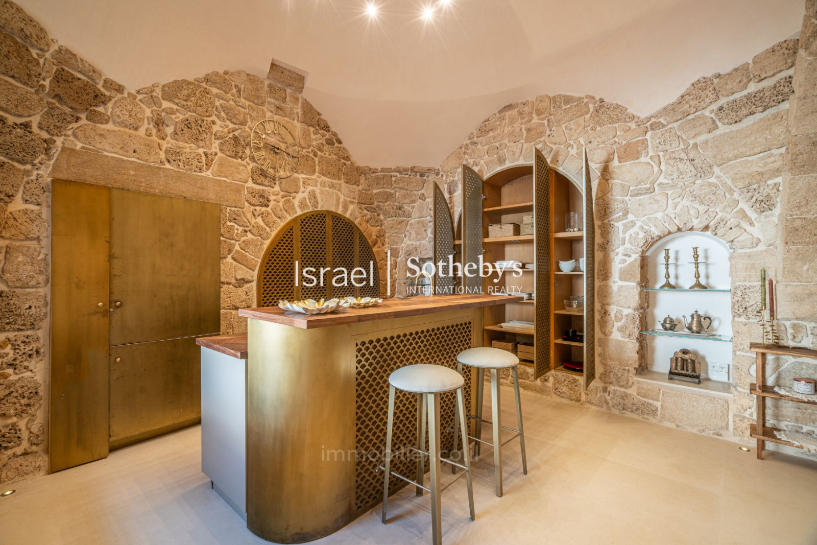 Dzielnica mieszkaniowa Maison privee de style marocain dans un batiment ottoman dans le vieux jaffa