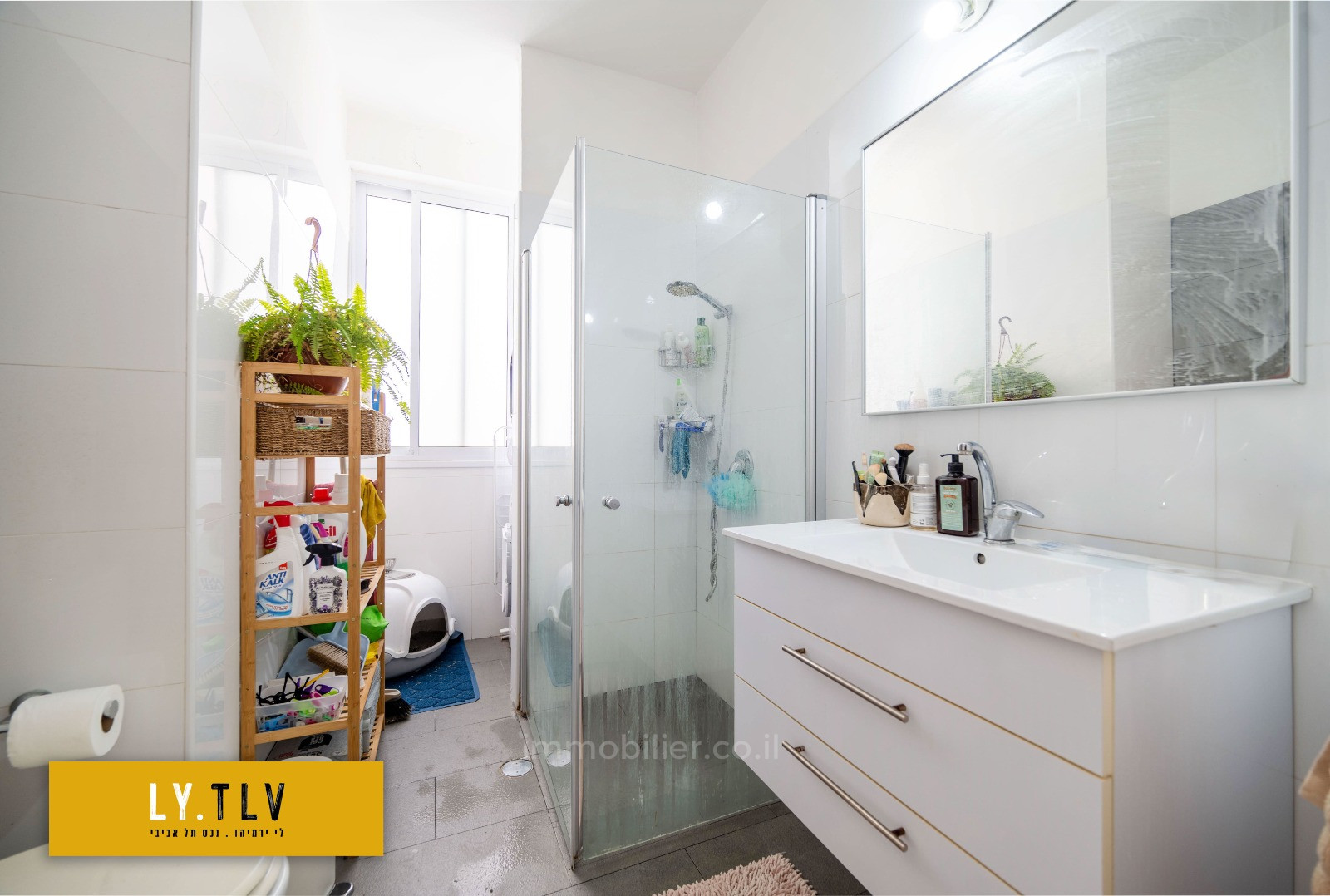 Dzielnica mieszkaniowa Beau 2 pieces renove a cote du park hayarkon au calme