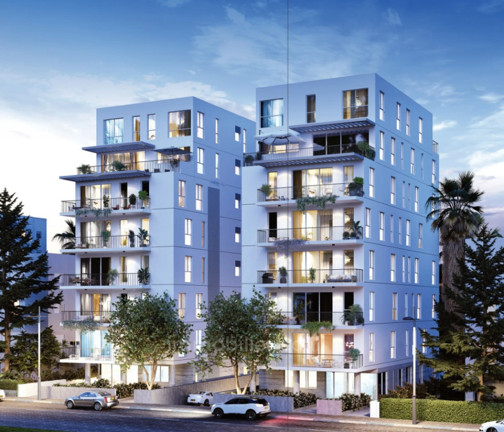 Жилой квартал Superbe 4 pieces dans un immeuble neuf avec 2 parking cave mamad et cave a deux pas de kikar rabin et ben gurion