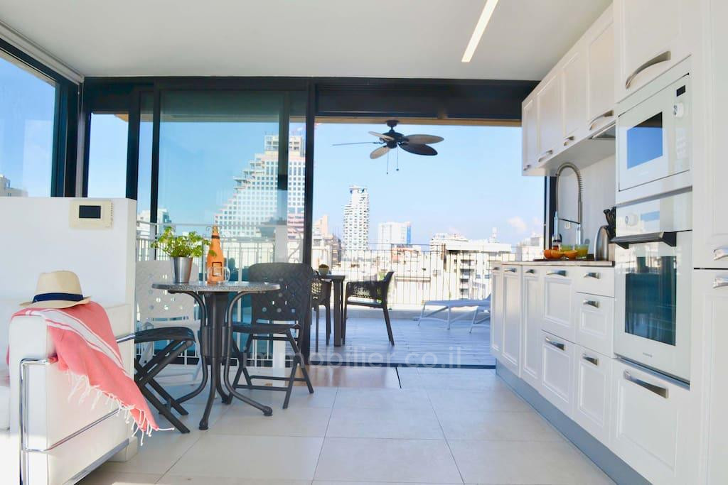 Wohnviertel Penthouse duplex dexception rue zrubavel tel aviv