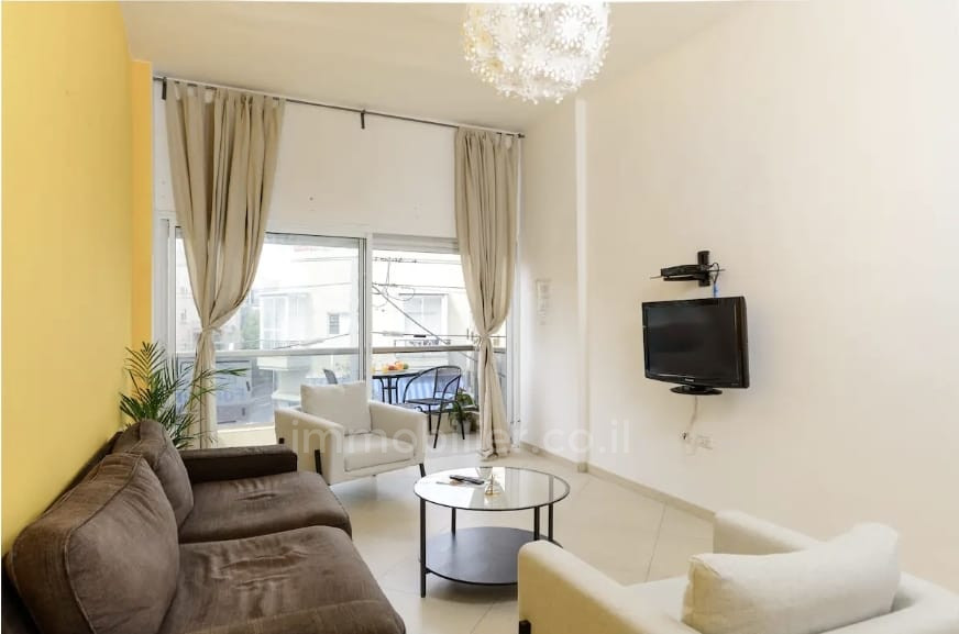 Wohnviertel Appartement 3 pieces a vendre rue bograshov a tel aviv emplacement tres central a 2 minutes a pied de la mer