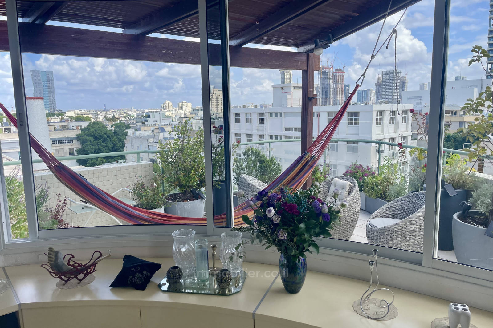Dzielnica mieszkaniowa Penthouse duplex dexception rue mendeli moher sefarim tel aviv