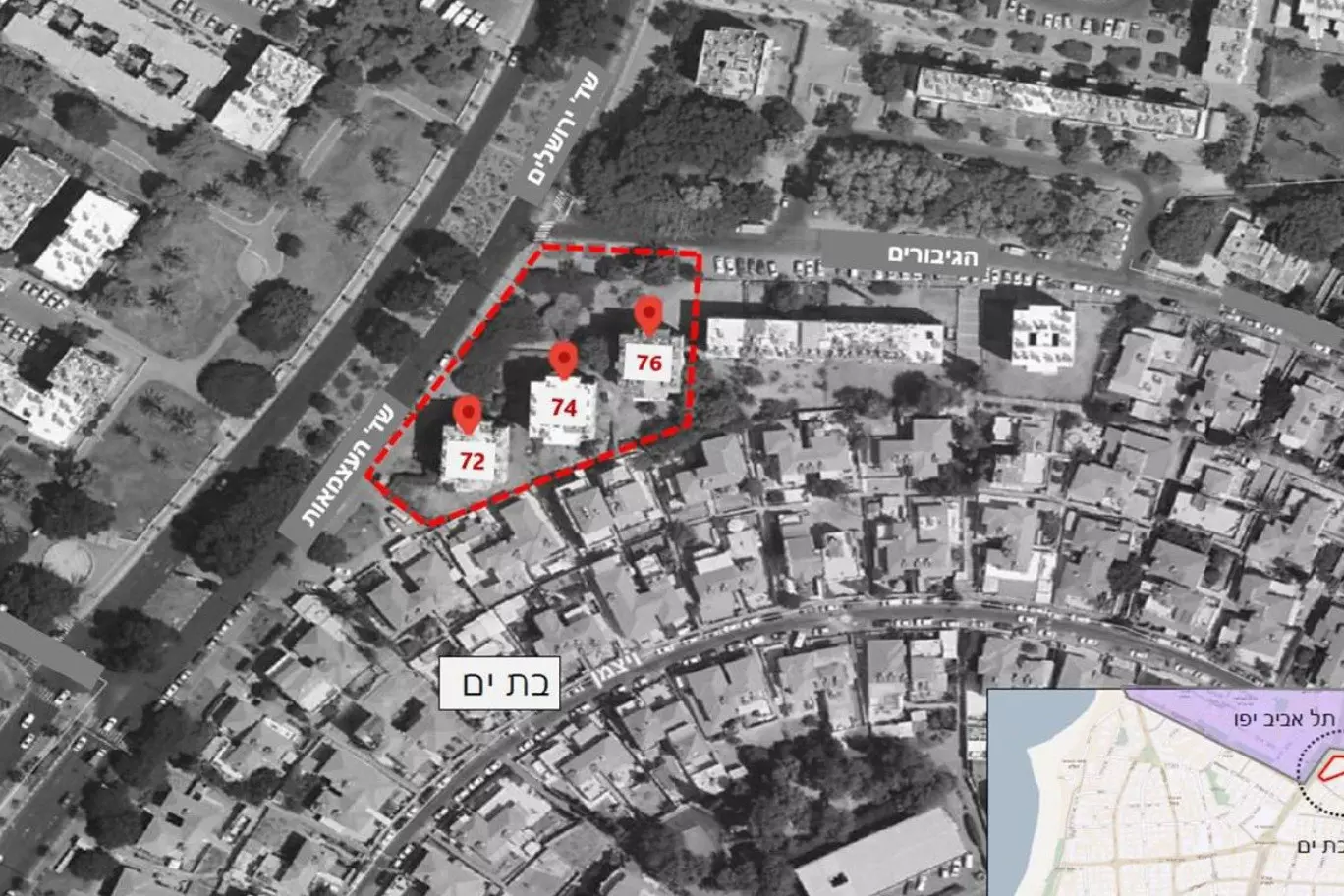 Appartamento 4 stanze Bat yam Bat yam 828-IBL-124
