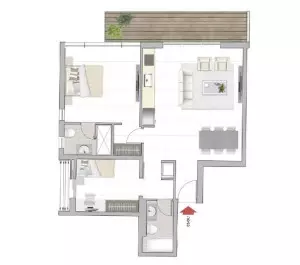 Appartamento 3 stanze Tel Aviv tel aviv north