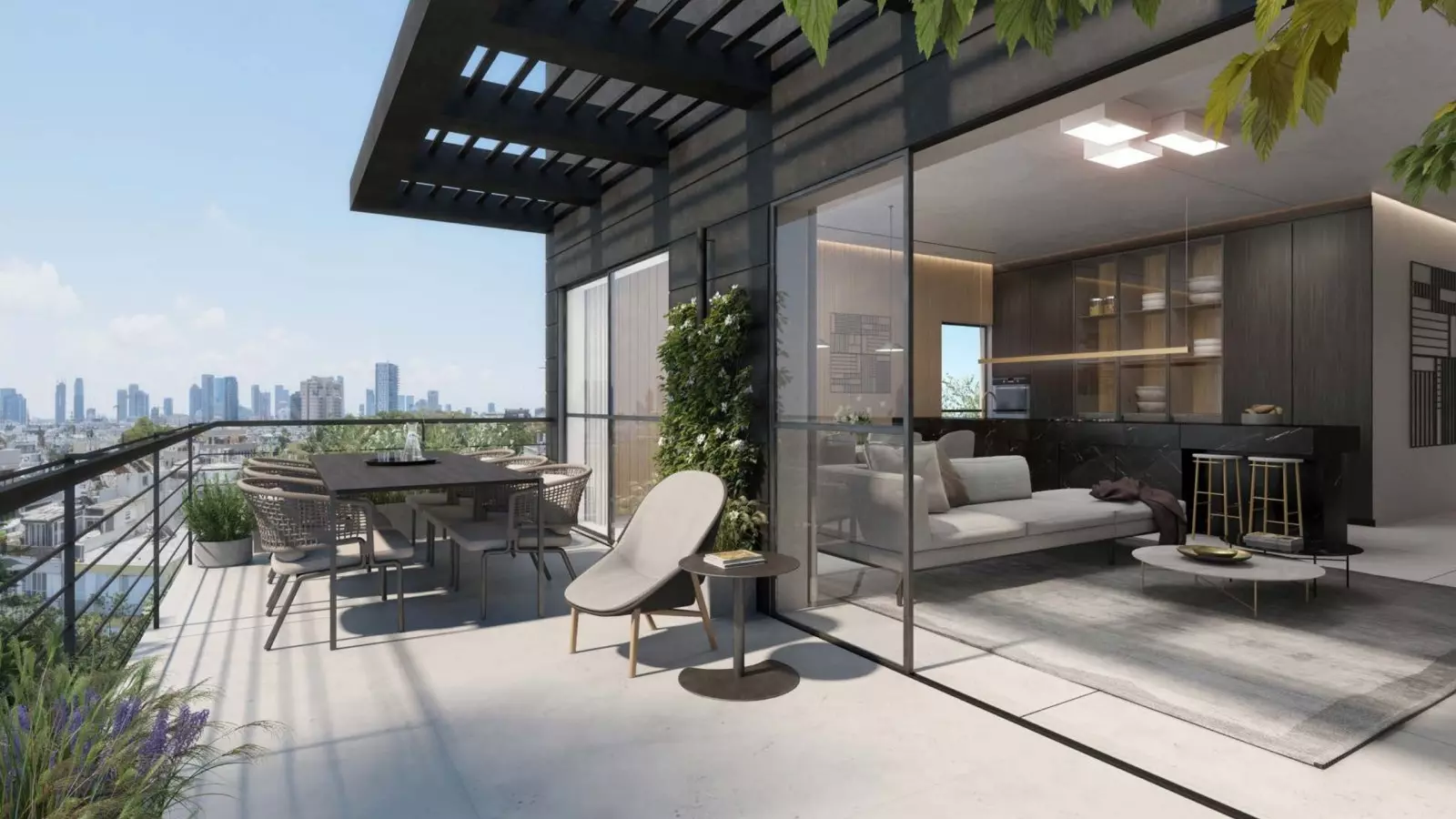 Квартира 3 комнат Tel Aviv tel aviv north 828-IBL-140