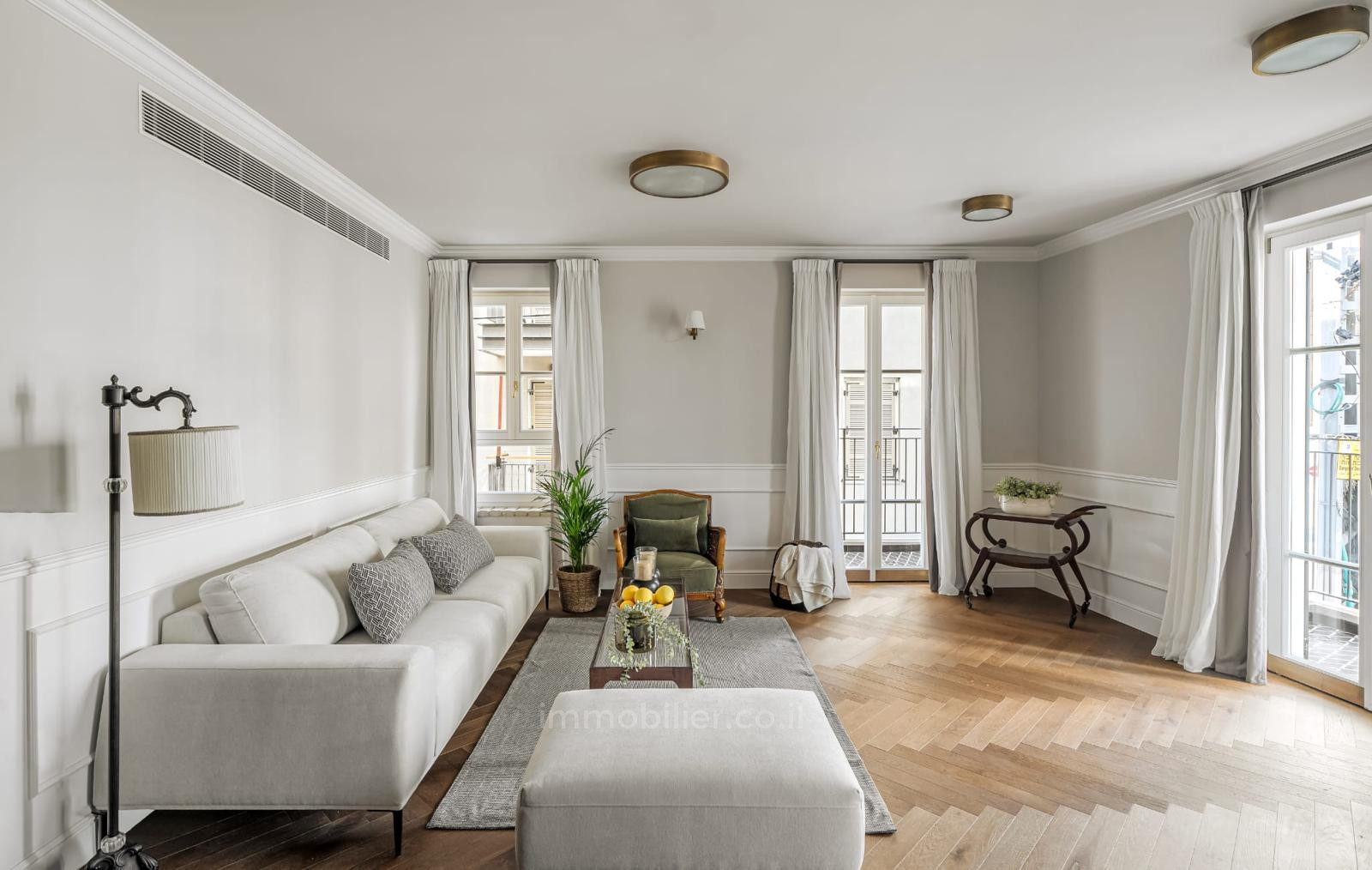 Wohnquartier Tel aviv neve tzedek face mer appartement 2 pieces de standing dans immeuble neuf 1 min de la plage