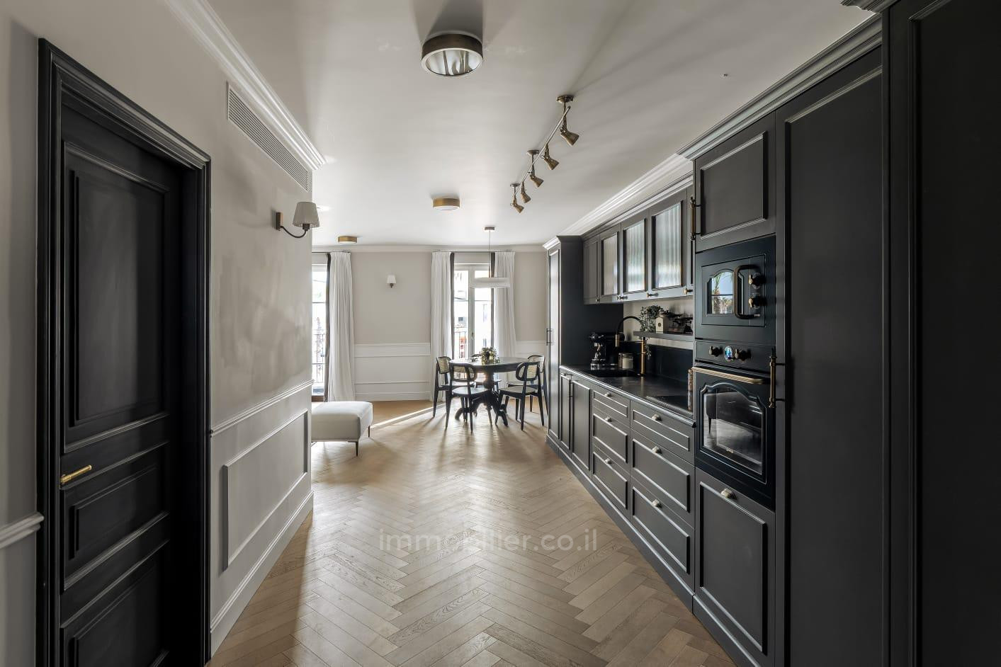 Wohnquartier Tel aviv neve tzedek face mer appartement 2 pieces de standing dans immeuble neuf 1 min de la plage