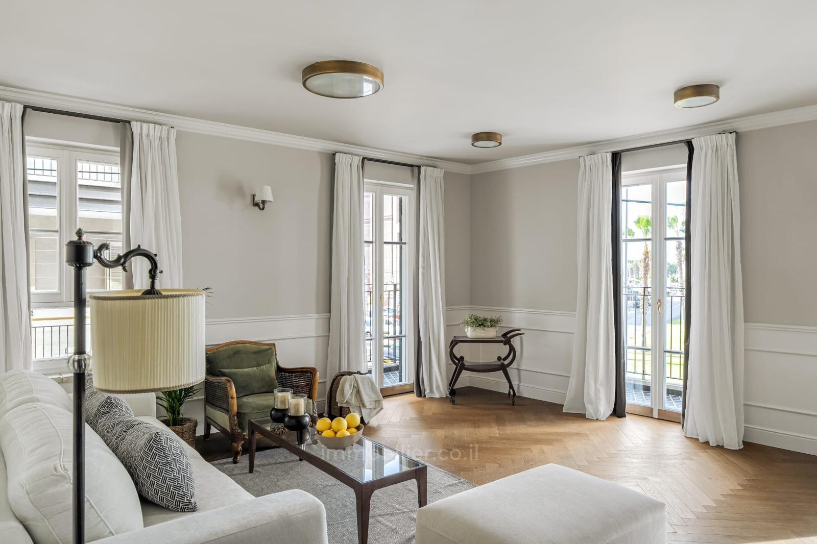 Wohnquartier Tel aviv neve tzedek face mer appartement 2 pieces de standing dans immeuble neuf 1 min de la plage