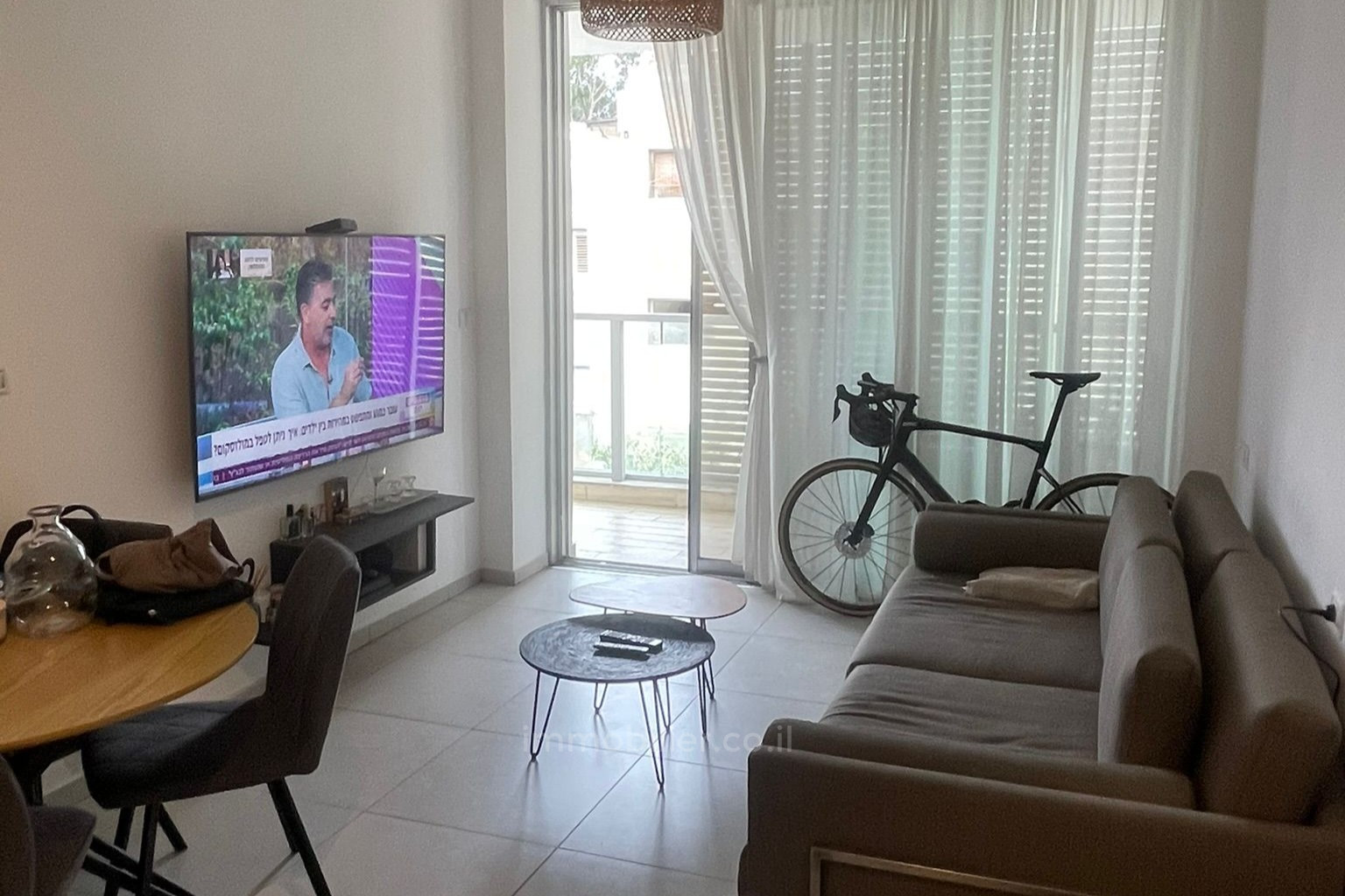 Wohnviertel A vendre appartement 2 pieces rue yehuda halevy tres bon etat