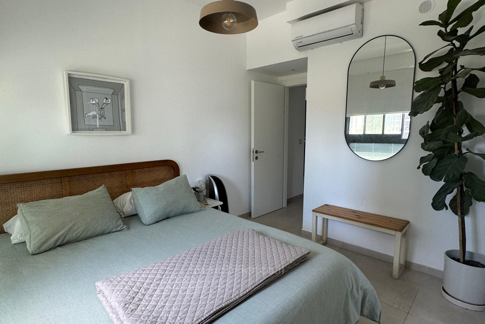 Residential quarter Appartement 3 pieces rue ehud manor a bat yam 76m16m vue degagee