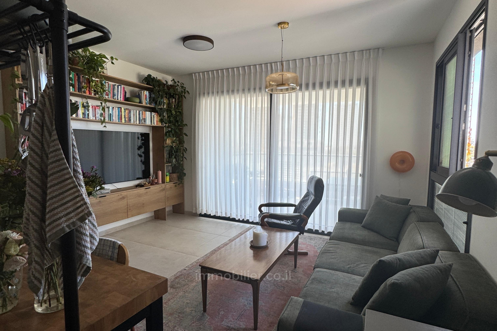 Residential quarter Appartement 3 pieces rue ehud manor a bat yam 76m16m vue degagee