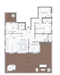 פנטהאוז 5 חדרים בת ים בת ים