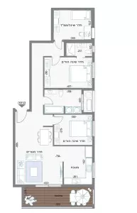 Apartment 4 rooms Bat yam Bat yam