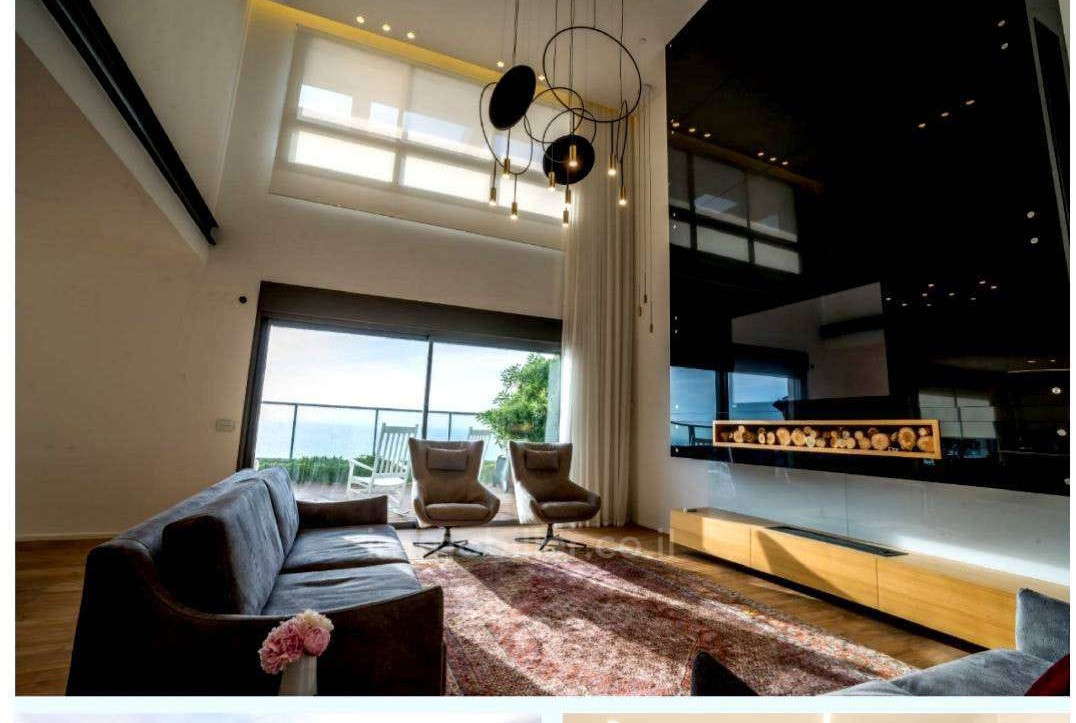 Жилой квартал Natanya south beach confort et Elegance duplex meuble avec vue mer