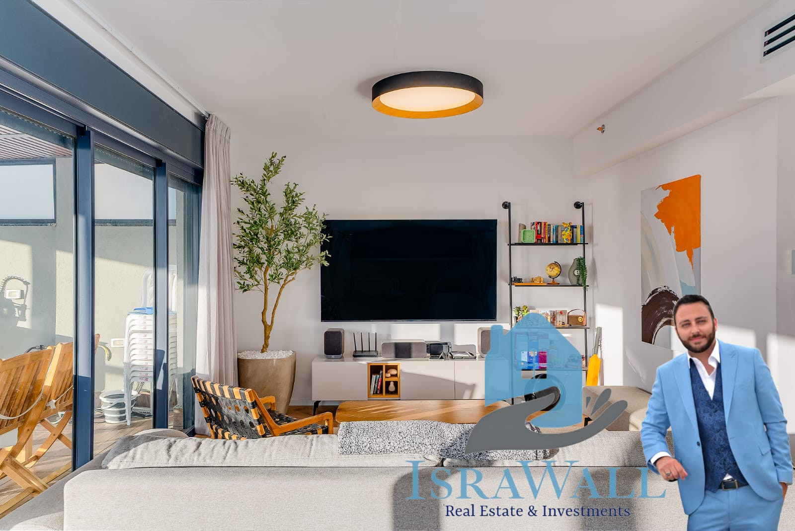 Wohnviertel A vendre penthouse masarik bat yam deuxieme ligne mer vue incroyable