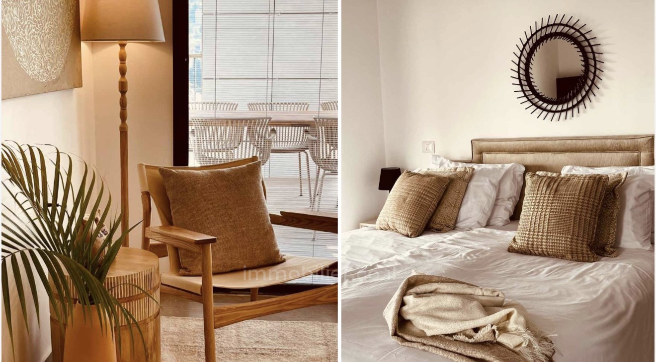 Dzielnica mieszkaniowa Appartements parfaits et meubles avec vue sur la mer et les jardins bahai entierement meubles et deja loues pour y vivre ou pour investissement