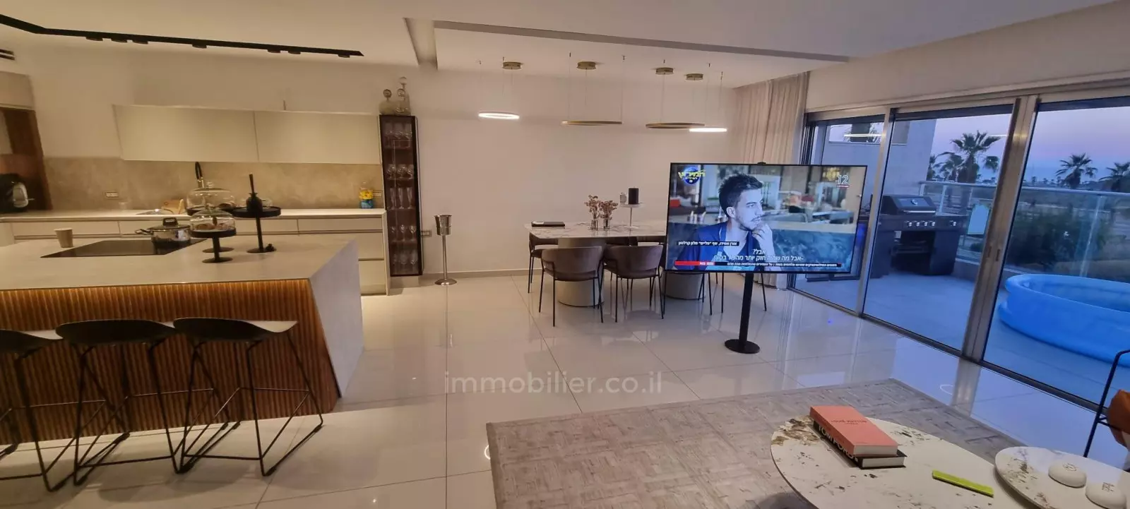 Duplex 5 cômodos Ashdod Tet vav 15-IBL-2958