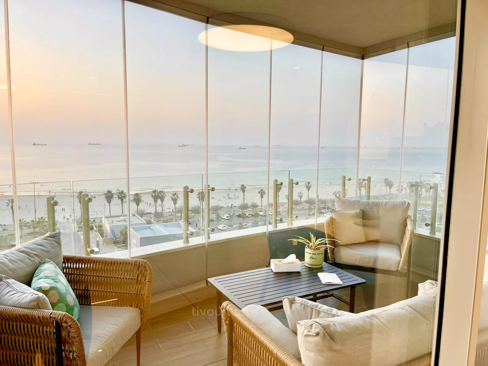 Apartamento 5 cômodos Ashdod Marina 210-IBL-2078