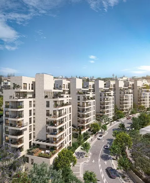 Apartamento 2 cômodos Jerusalém Arnona 342-IBL-6773