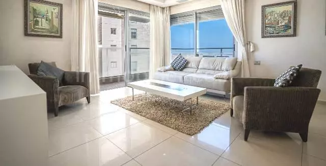 Apartamento 4 cômodos Ashdod Marina 511-IBL-1534