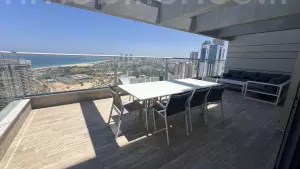 Cobertura 4 cômodos Ashdod Mar