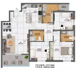 Novo projeto Apartamento Eilat