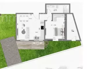 Apartamento 4 cômodos Nahariya Centro da cidade