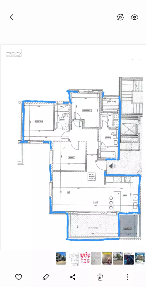 Apartamento 4 cômodos Beer Sheva Outros 525-IBL-16