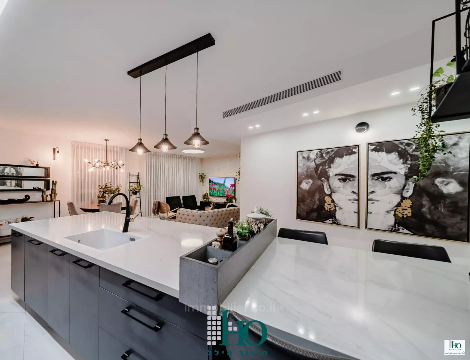 Apartamento 5 cômodos Ascalão Barnea 529-IBL-43