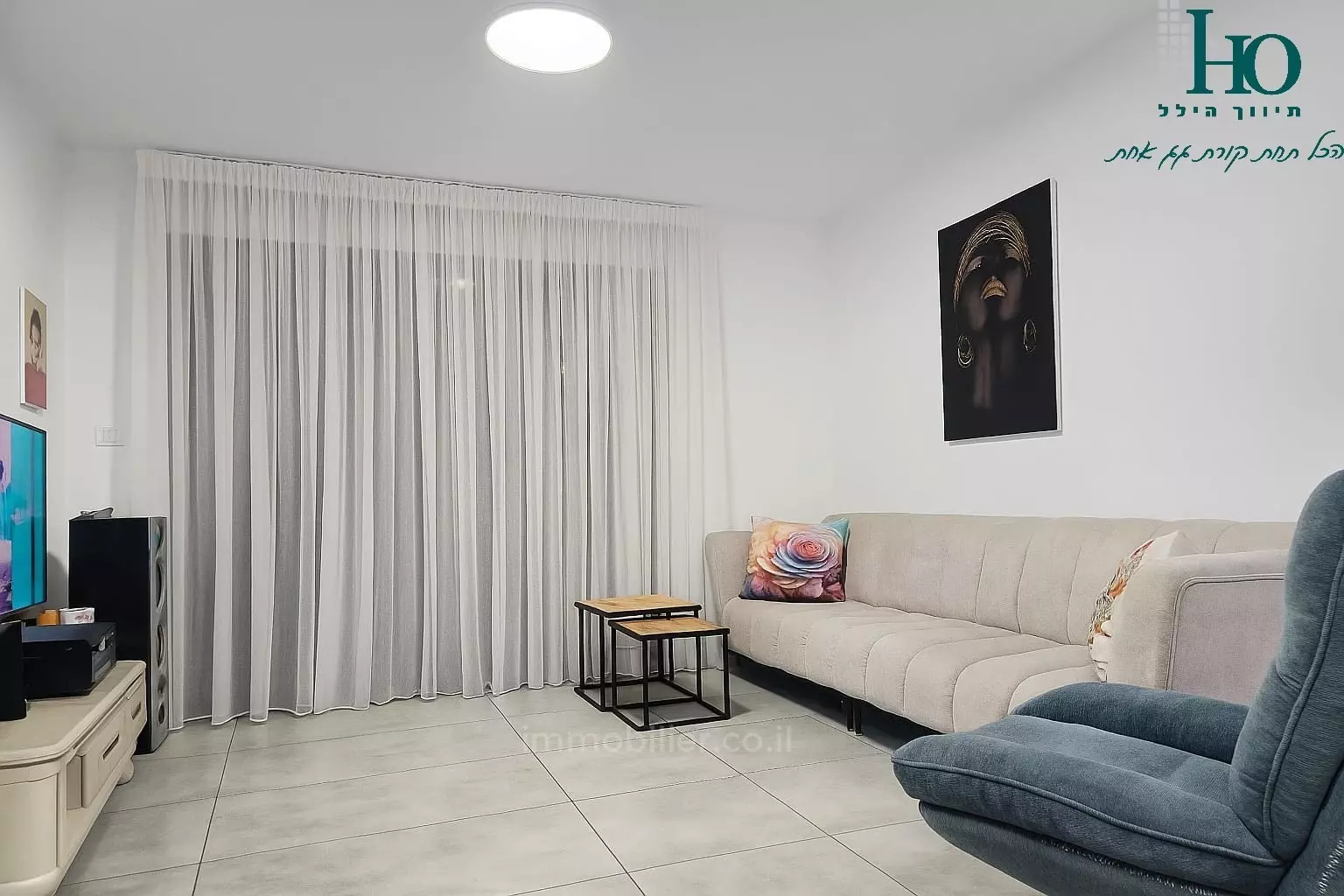 Apartamento 4 cômodos Ascalão Kohav Hatsafon 529-IBL-96