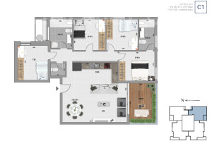 Novo projeto Apartamento Bat yam