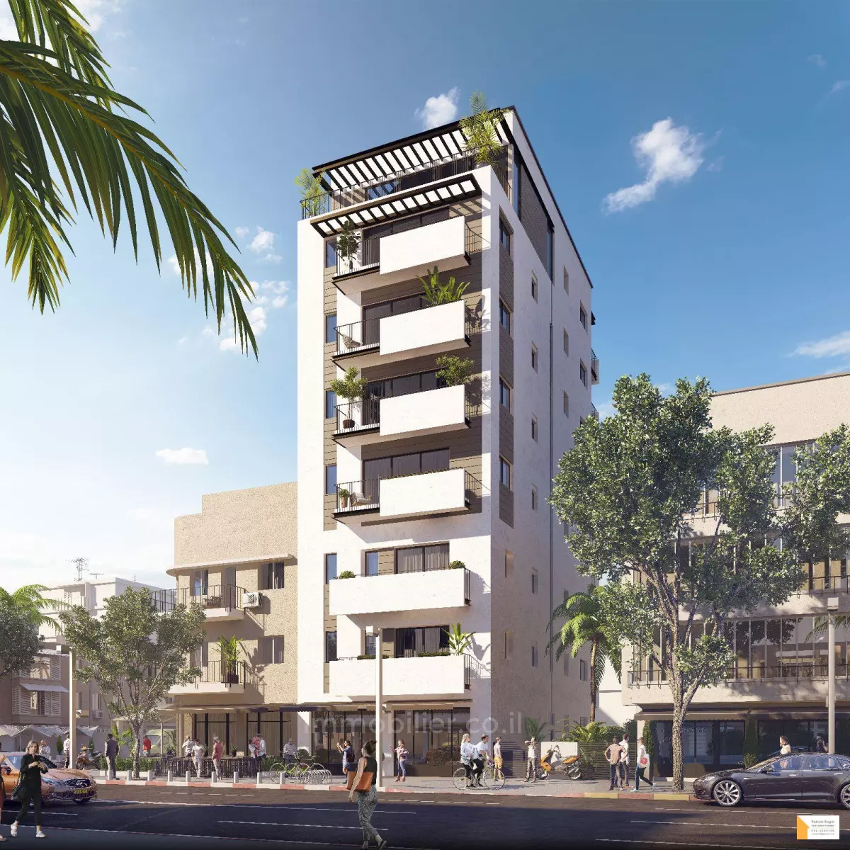 Квартира 3 комнат Tel Aviv Bazel 232-IBL-3721