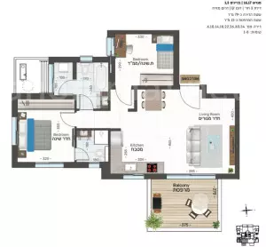 Квартира 4 комнат Netivot Ramot Yoram