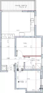 Квартира 3 комнат Tel Aviv Kerem Hatemanim