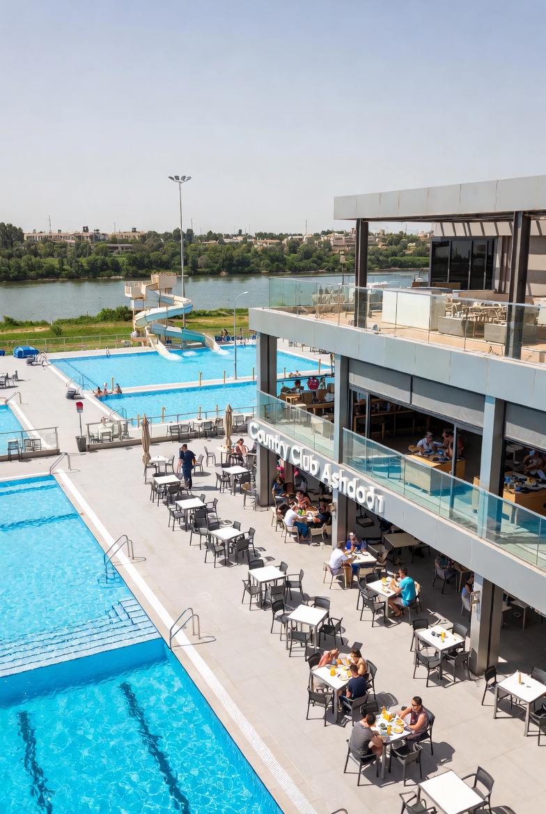 Planification du nouveau country club a Ashdod