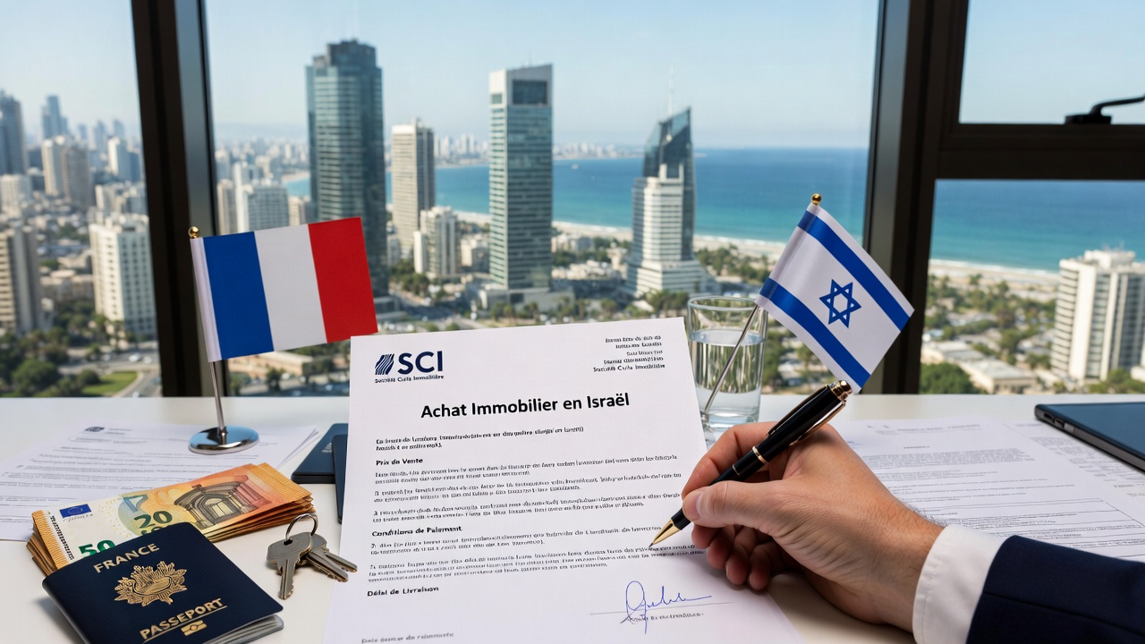 ? Peut‑on acheter un bien immobilier en Israël avec une SCI française ?